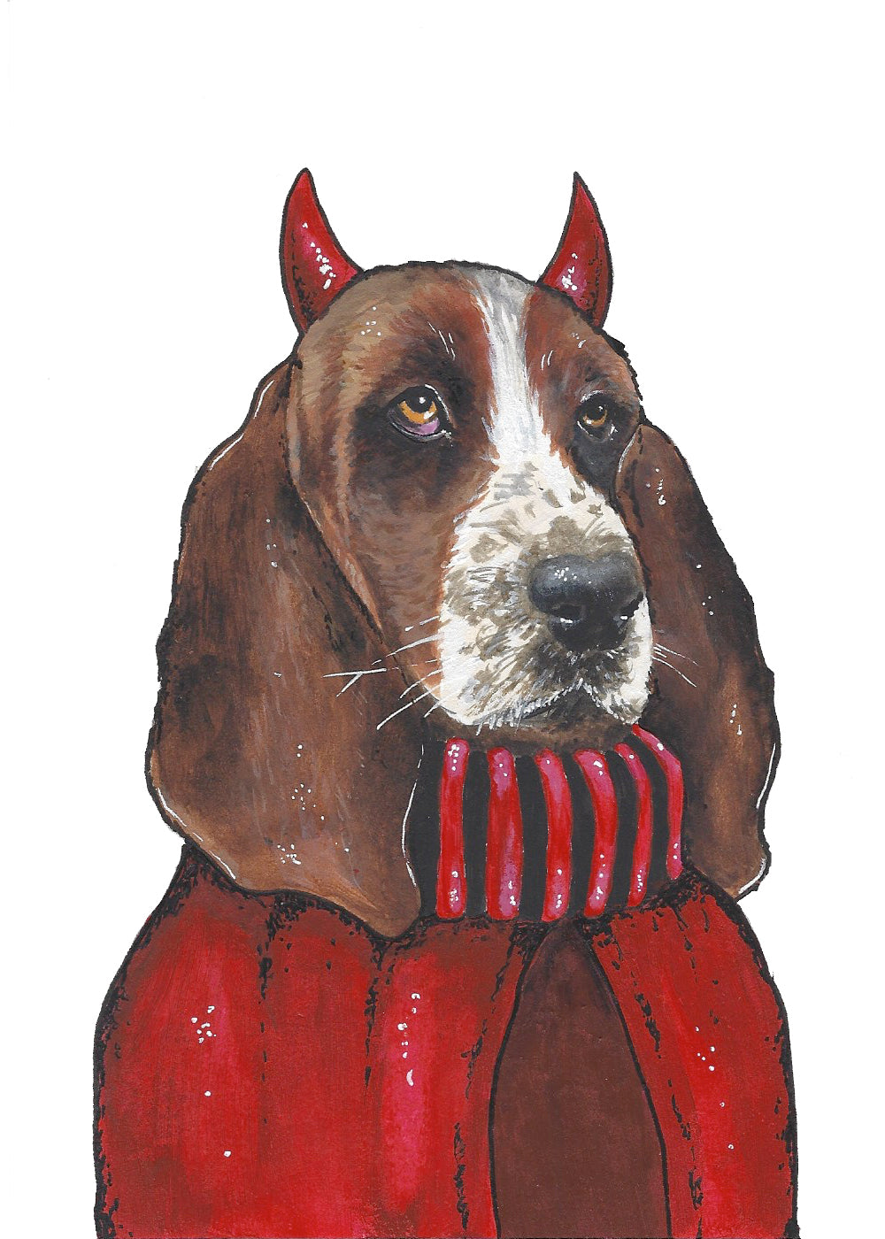 Hell Hound Fine Art Print