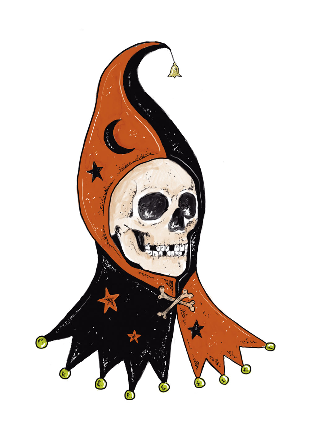 Bonehead Fine Art Print