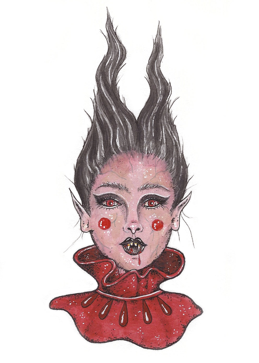 Plasma Sucker Original Painting