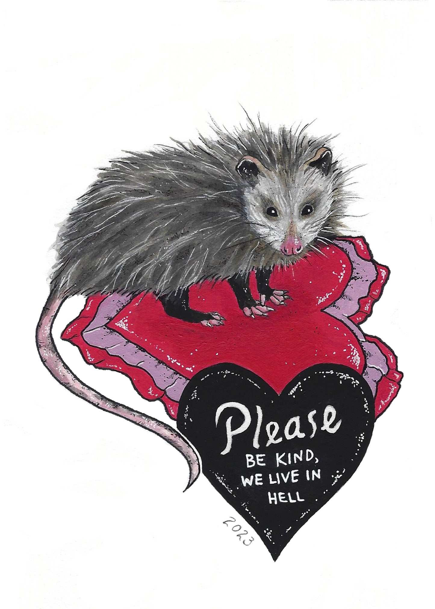 Please Be Kind Fine Art Print