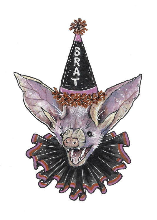 Bat Brat Fine Art Print