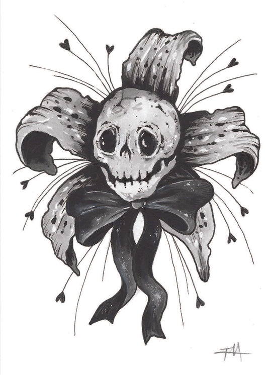 Katie Inspired Lily Skull